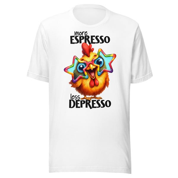 MORE ESPRESSO. -LESS DEPRESSO