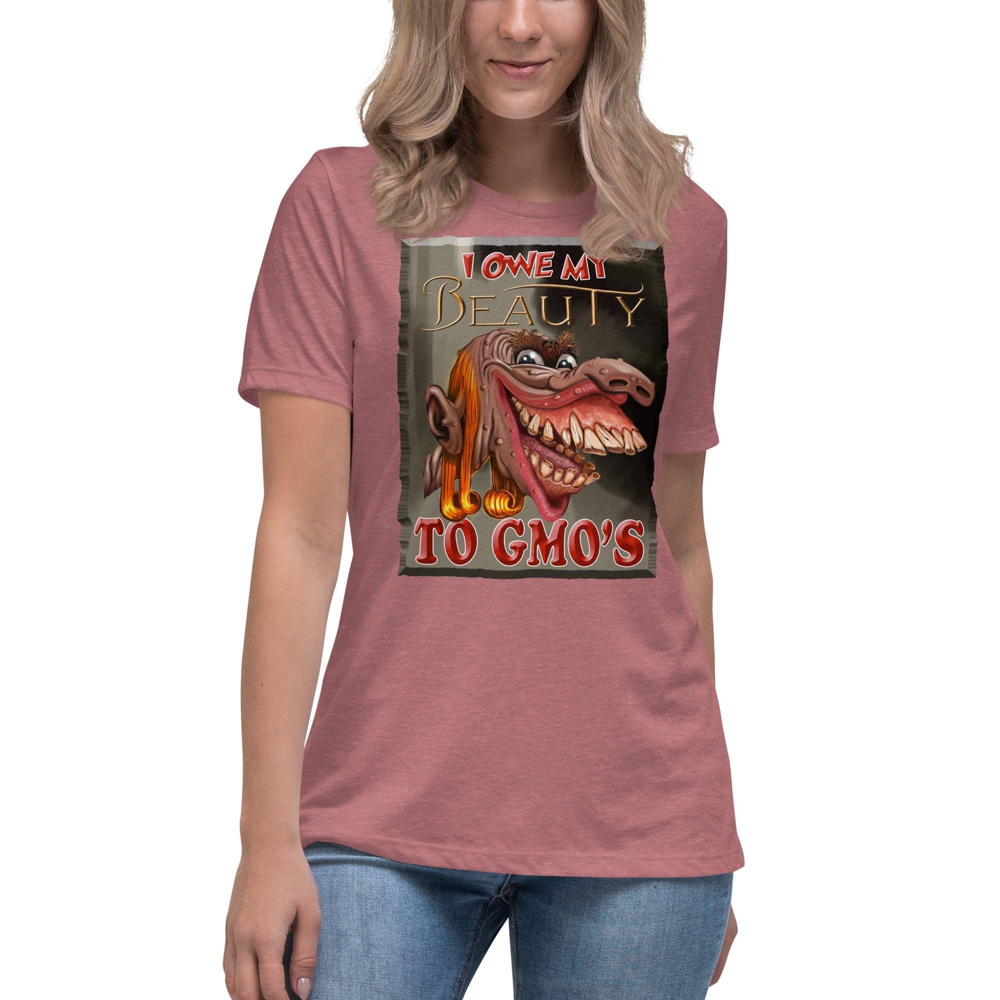 "LENA THE HYENA"   -I OWE MY BEAUTY TO GMO'S