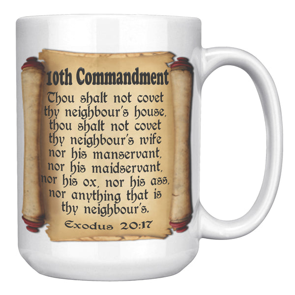 10th COMMANDMENT  -Exodus 20:17