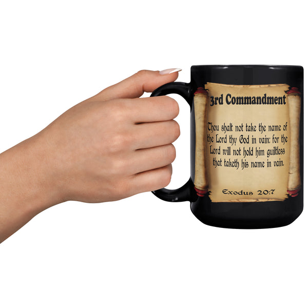 3rd COMMANDMENT  -Exodus 20:7