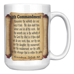 4th COMMANDMENT  -Exodus 20:8