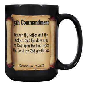 5th COMMANDMENT  -Exodus 20:12