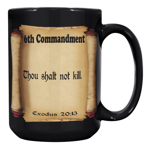 6th COMMANDMENT  -Exodus 20:13