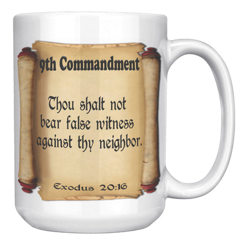 9th COMMANDMENT  -Exodus 20:16