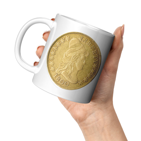 AMERICAN COIN  -DRAPED BUST   -$10 DOUBLE EAGLE