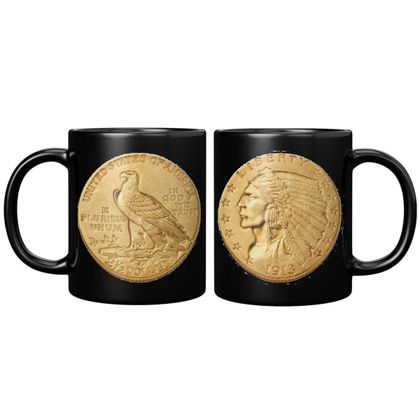 AMERICAN GOLD  -$2.50 INDIAN HEADQUARTER EAGLE