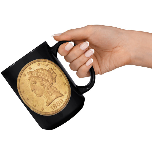 AMERICAN GOLD  -$5 LIBERTY HEAD HALF EAGLE