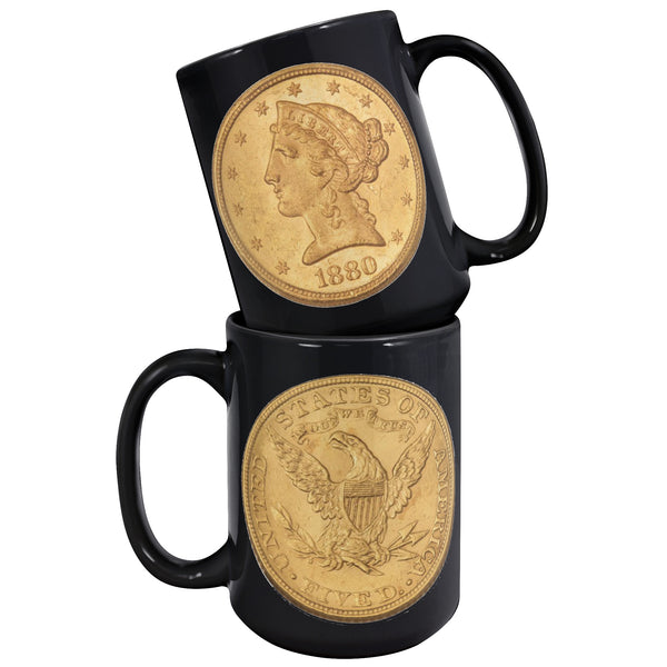 AMERICAN GOLD  -$5 LIBERTY HEAD HALF EAGLE