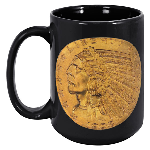 AMERICA  -$5 INDIAN HEAD GOLD