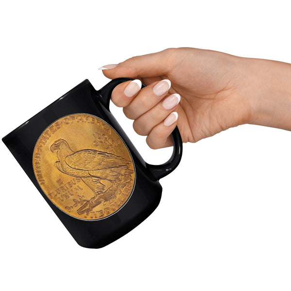 AMERICA  -$5 INDIAN HEAD GOLD