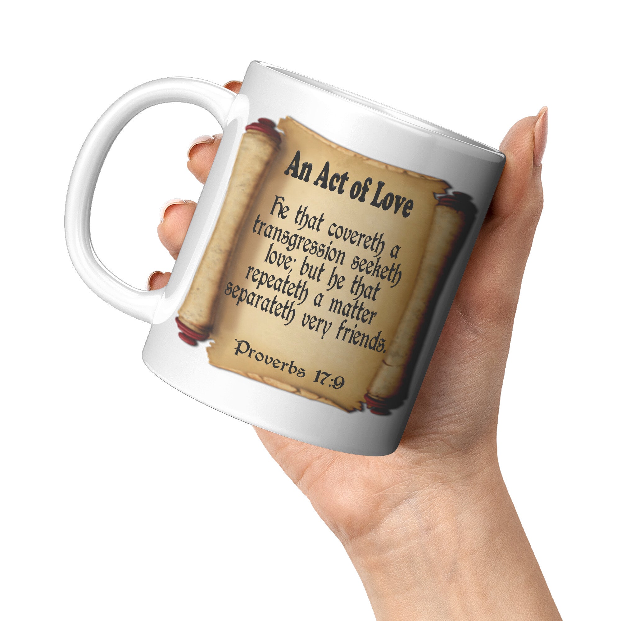 AN ACT OF LOVE  -Proverbs 17:9