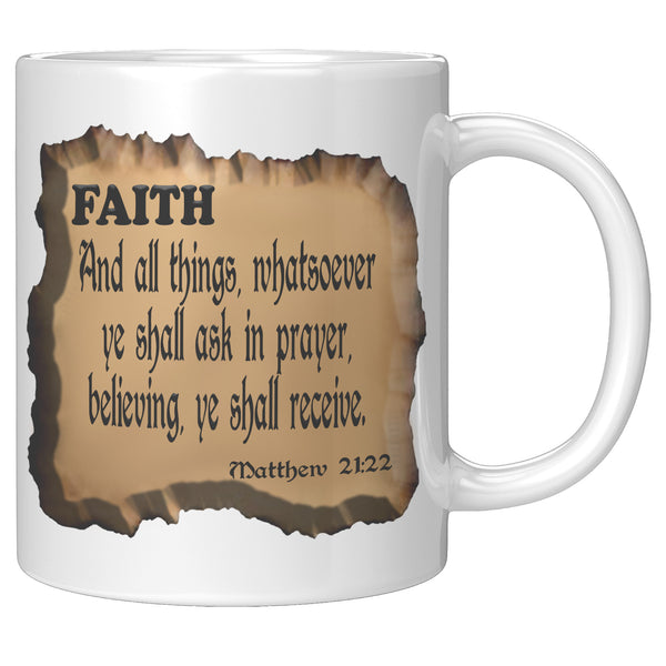 ASK AND BELIEVE  -Matthew 21:22