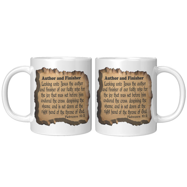 AUTHOR AND FINISHER  -Hebrews 12:2