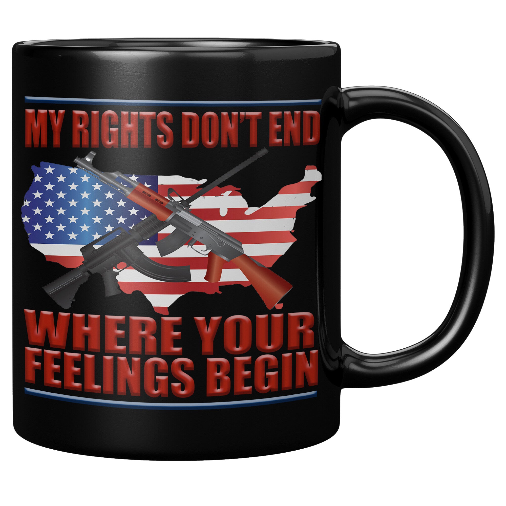 MY RIGHTS DON'T END WHERE YOUR FEELINGS BEGIN