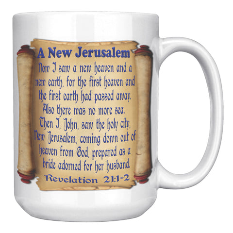 A NEW JERUSALEM  -Revelaton 21:1