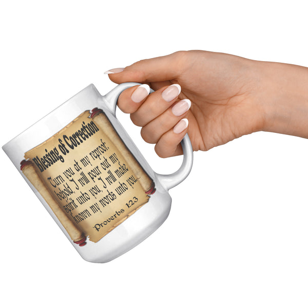 BLESSING of CORRECTION  -Proverbs 1:23