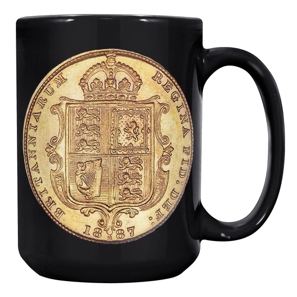 BRITISH GOLD SOVEREIGN  -QUEEN VICTORIA