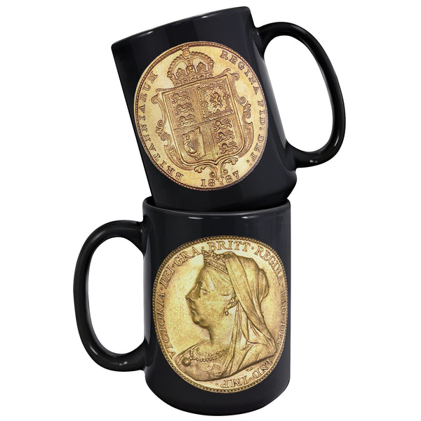 BRITISH GOLD SOVEREIGN  -QUEEN VICTORIA