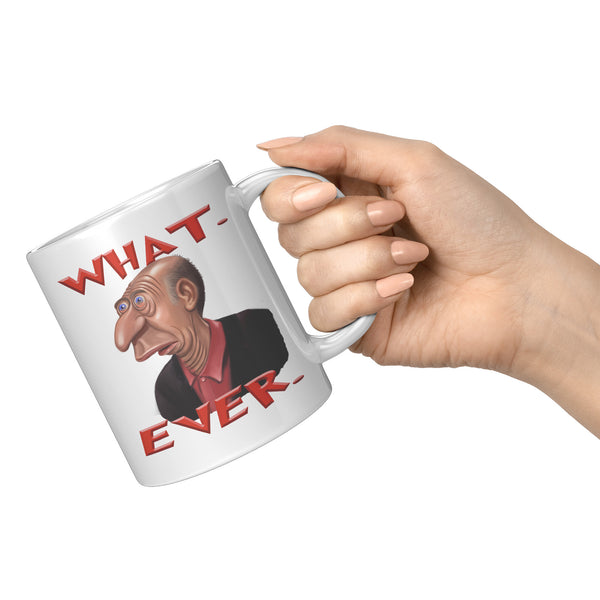 CLUELESS MAN  -WHAT.  -EVER.