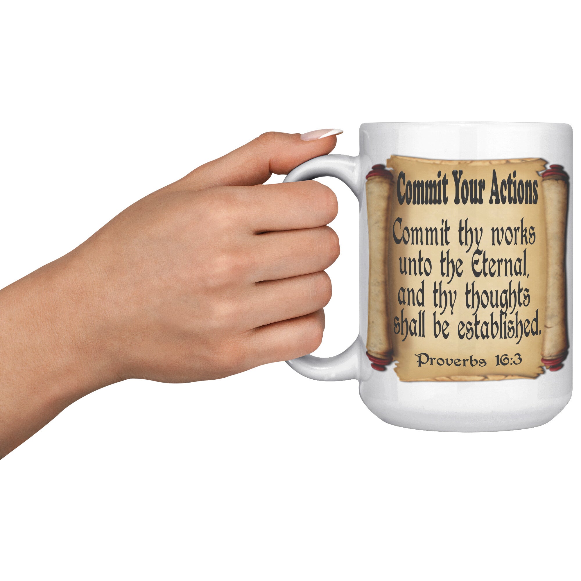 COMMIT YOUR ACTIONS  -Proverbs 16:3