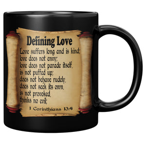 DEFINING LOVE  -1 Corinthians13:4