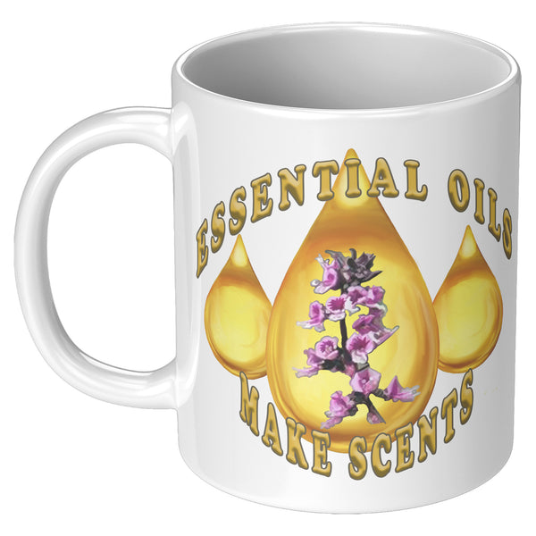 ESSENTIAL OILS  -MAKE SCENTS  -BASIL