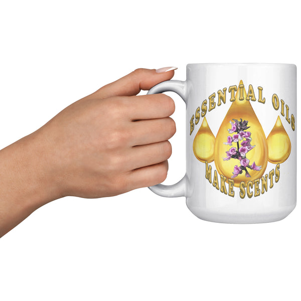 ESSENTIAL OILS  -MAKE SCENTS  -BASIL