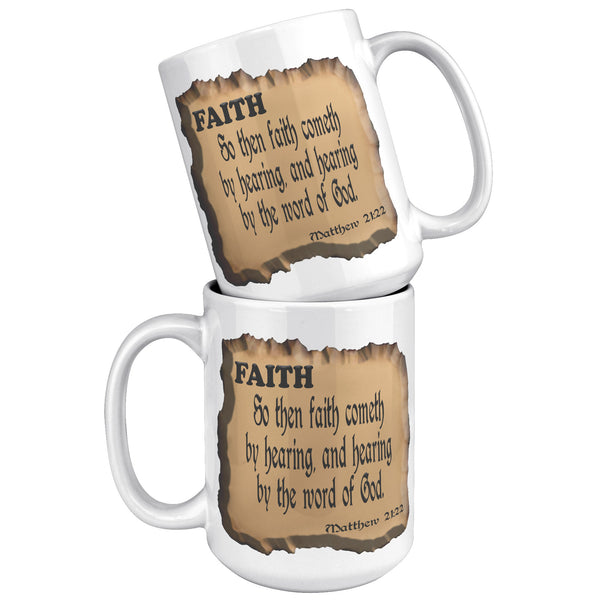 THE SOURCE OF FAITH  -Romans 10:17