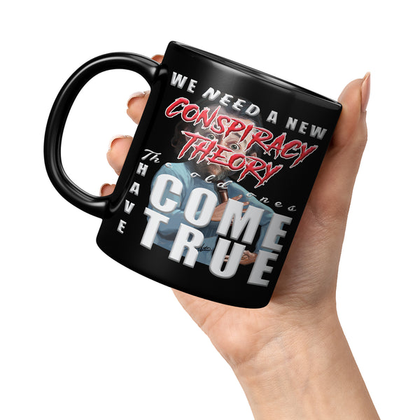 GEORGE CARLIN  -WE NEED A NEW CONSPIRACY THEORY  -THE OLD ONES HAVE COME TRUE