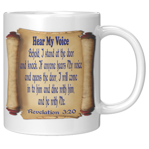 HEAR MY VOICE  -Revelation3:20