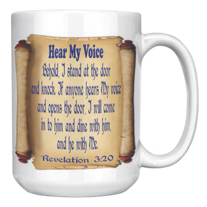 HEAR MY VOICE  -Revelation Revelation 3:20