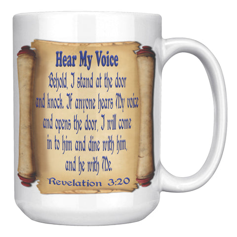 HEAR MY VOICE  -Revelation Revelation 3:20