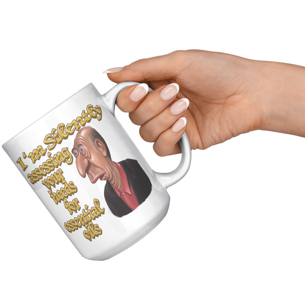 I'M SILENTLY ASSESSING YOUR NEEDS FOR ESSENTIAL OILS