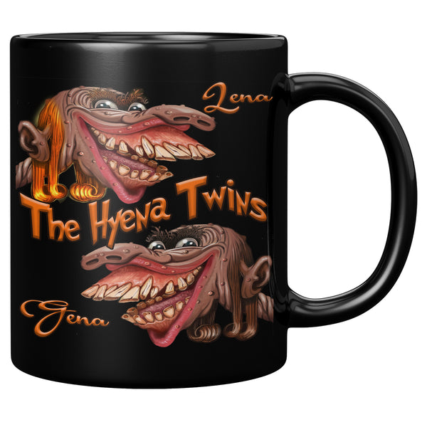 LENA AND GENA  -THE HYENA TWINS