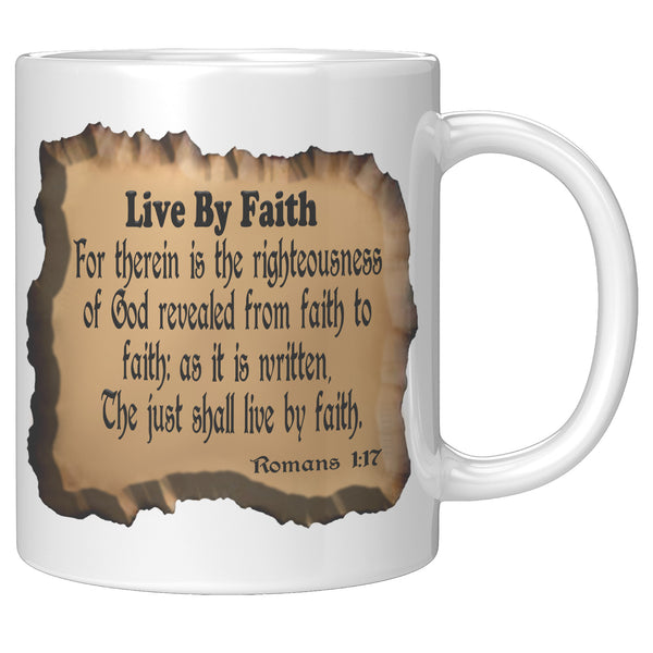 LIVE BY FAITH  -Romans 1:17