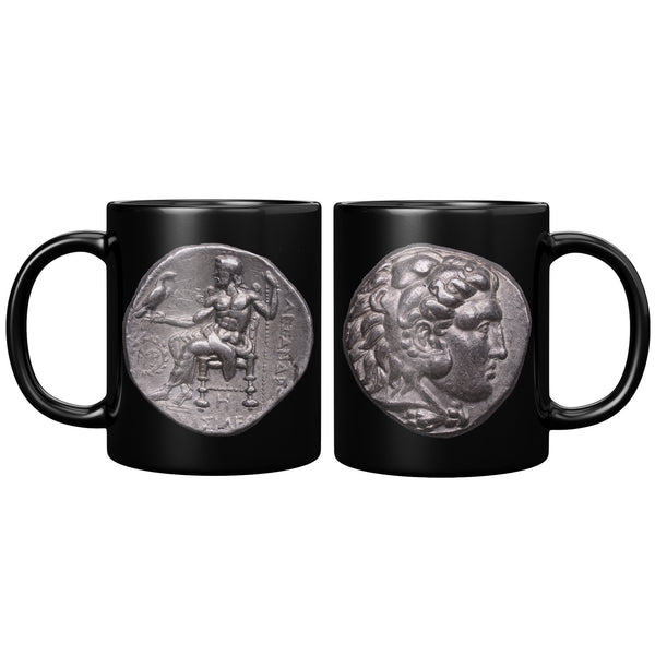 MACEDONIAN SILVER TETRADRACHM  -ALEXANDER THE GREAT  -336 to 323 C