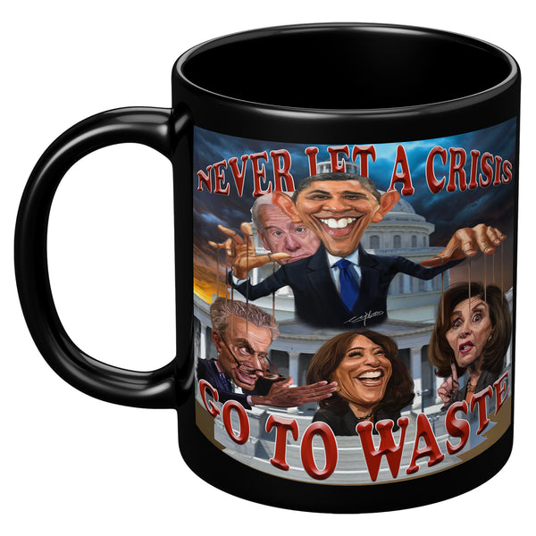 THE SWAMP  -NEVER LET A CRISIS  -GO TO WASTE