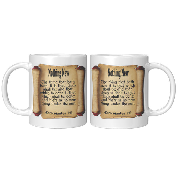 NOTHING NEW  -Ecclesiastes 1:9