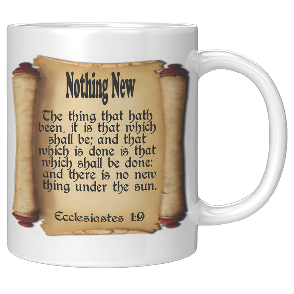 NOTHING NEW  -Ecclesiastes 1:9