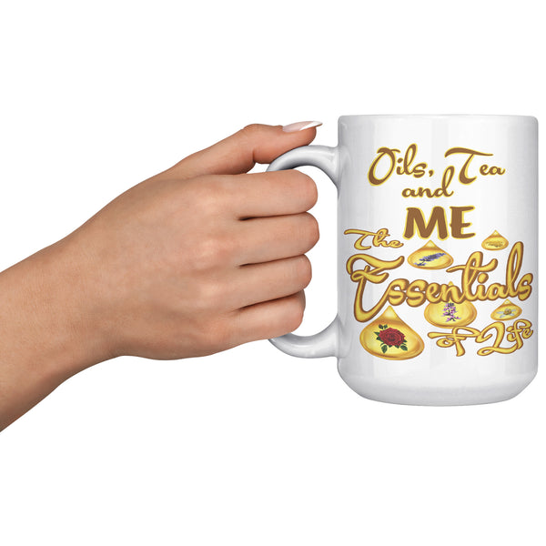 OILS, TEA AND ME  -THE ESSENTIALS OF LIFE