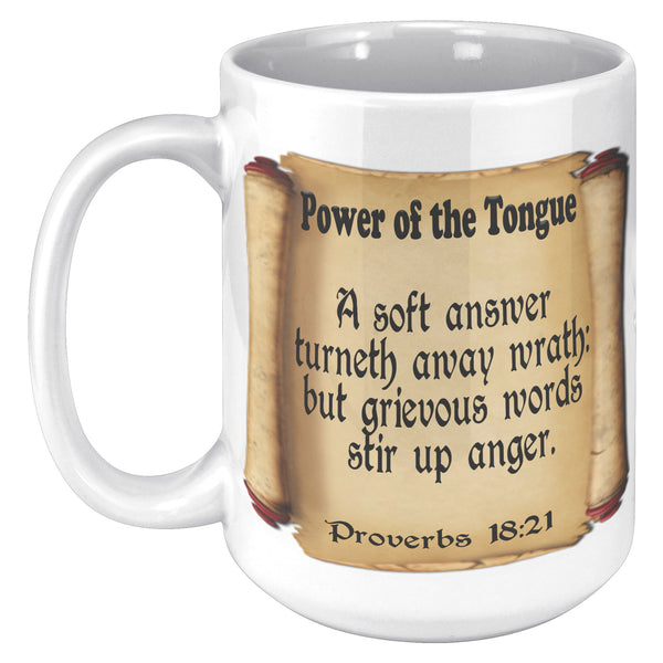 POWER OF THE TONGUE  -Proverbs 18:21