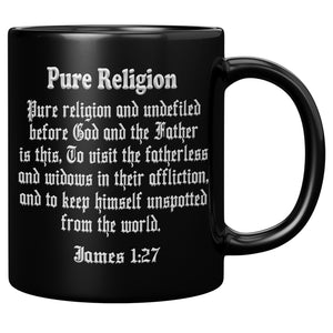 PURE RELIGION  JAMES 1:27