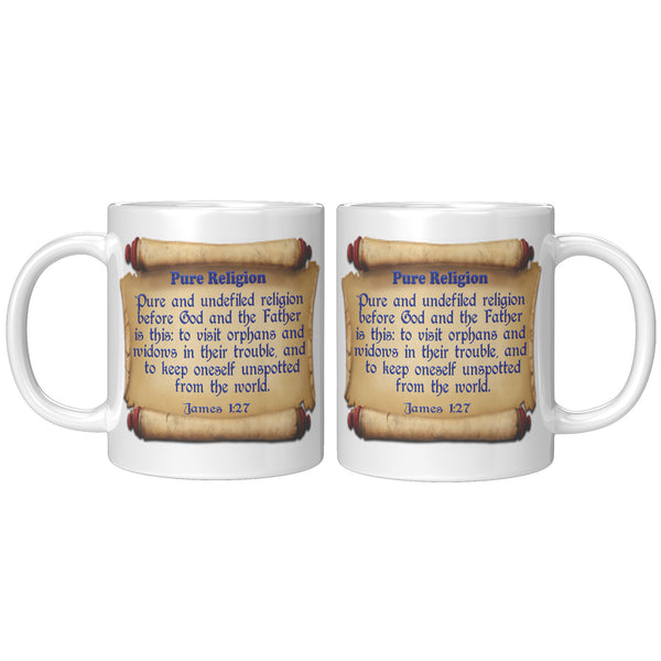 PURE RELIGION  -James 1:27