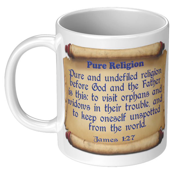 PURE RELIGION  -James 1:27
