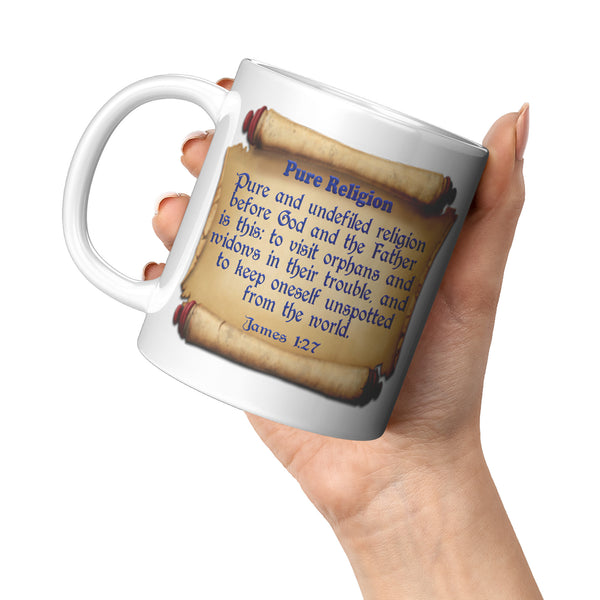 PURE RELIGION  -James 1:27