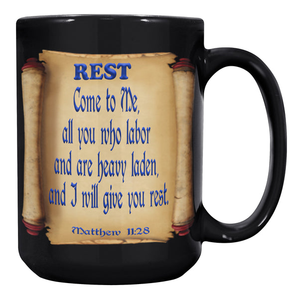REST  -Matthew 11:28