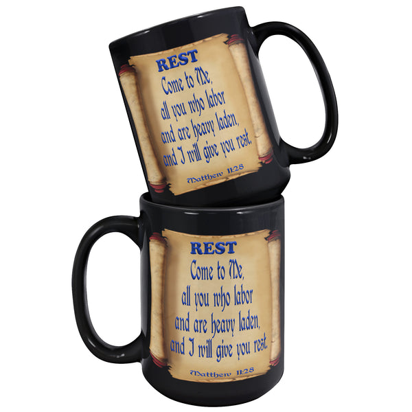 REST  -Matthew 11:28