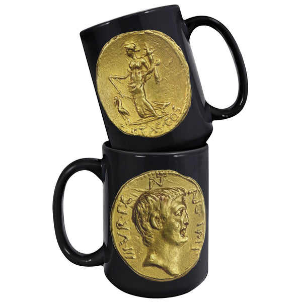 ROMAN GOLD COIN  -MARC ANTONY