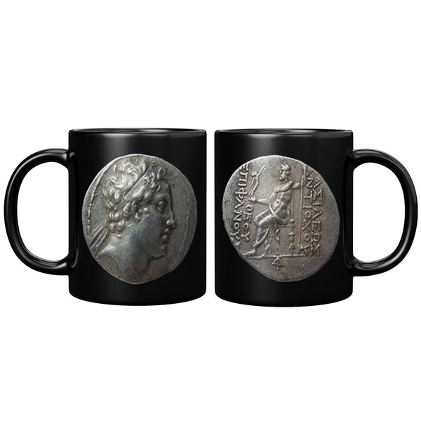 SELEUCID EMPIRE (SYRIA)  -SILVER TETRADRACHM  -ANTIOCHUS IV EPIPHANES -175 to 164 BC