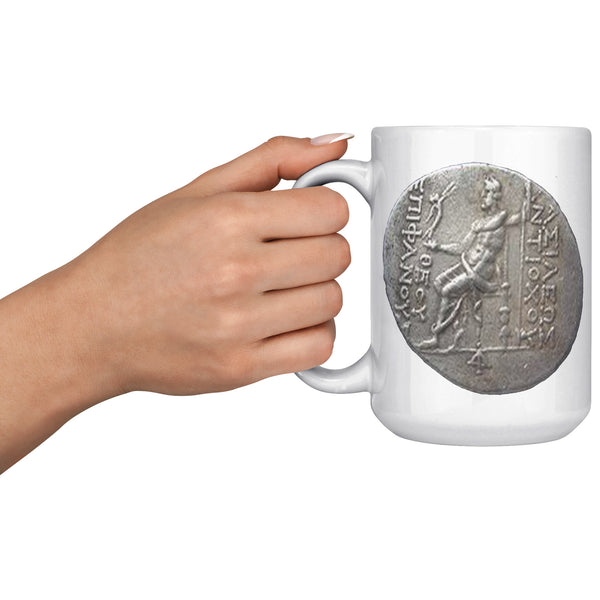 SELUECID EMPIRE (SYRIA)  -SILVER DENARIUS  -ANTIOCHUS IV EPIPHANES